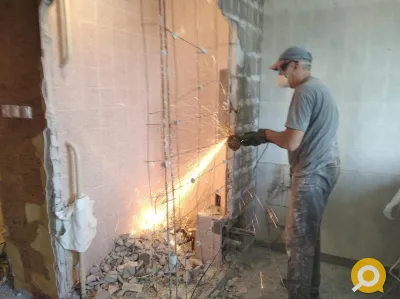 Демонтаж сантехкабины в Донецке