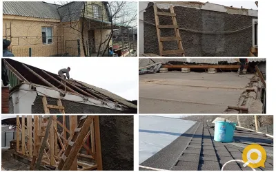 Реконструкция построек. Донецк, Макеевка ДНР.