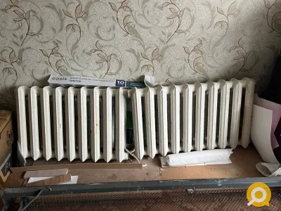 Бесплатно отдам чугунные радиаторы (батареи)