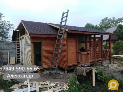 Строительство пристроек, беседок, веранд, теплиц, гаражей.