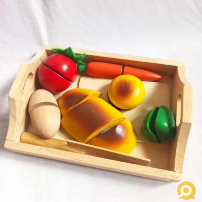 Кухня детская с детской посудой (Полесье, Беларусь) + 2 набора "Продукты" в подарок