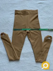 Термобелье (кофта + лосины) телесного цвета для девочки , рост 140