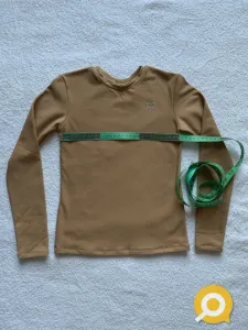 Термобелье (кофта + лосины) телесного цвета для девочки , рост 140