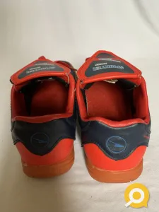 Кроссовки на шнуровке Sprinter Sport сине-красные, натуральная кожа, р. 32