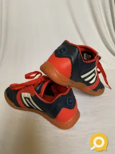 Кроссовки на шнуровке Sprinter Sport сине-красные, натуральная кожа, р. 32