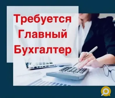 Срочно требуется главный бухгалтер