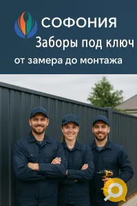 Заборы под ключ!