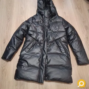 Куртка женская зимняя экокожа