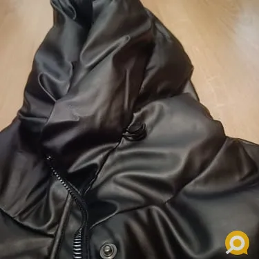 Куртка женская зимняя экокожа